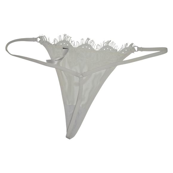 Frederick’s of Hollywood “Stephanie” Sheer Lace Robe & Thong Set - Picture 13 of 16